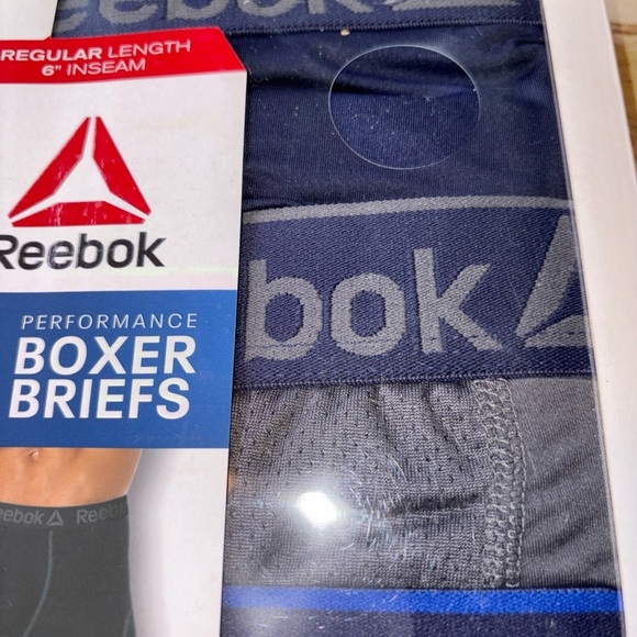 Reebok Men's Pro Series Performance Boxer Briefs 6" Inseam, Size Small - Picture 14 of 14